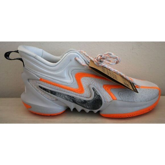Nike DH15347-004 Men's Sz 12 Gray/Orange Cosmic Unity 2 Nike University Sneakers - Picture 6 of 11